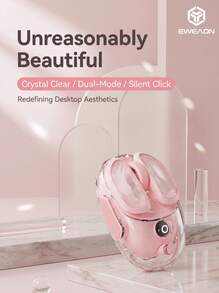 EWEADN Mouse ergonomis mini Q9 memiliki desain ringan yang cocok untuk tangan kecil wanita dan pelajar, menyesuaikan dengan telapak tangan dan mencegah kelelahan bahkan setelah penggunaan yang lama. Mouse ini juga portabel untuk dibawa bepergian. - View 5
