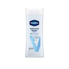 Vaseline فازلين العناية المكثفة الإصلاح المتقدم لوشن الجسم ترطيب عميق 48 ساعة 400 مل - ترطيب طويل الأمد، للبشرة شديدة الجفاف - زبدة الشيا - مشاهدة 1