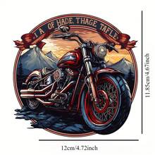 美式復古摩托車貼紙，慶祝全地形車自由 - A - 查看 5