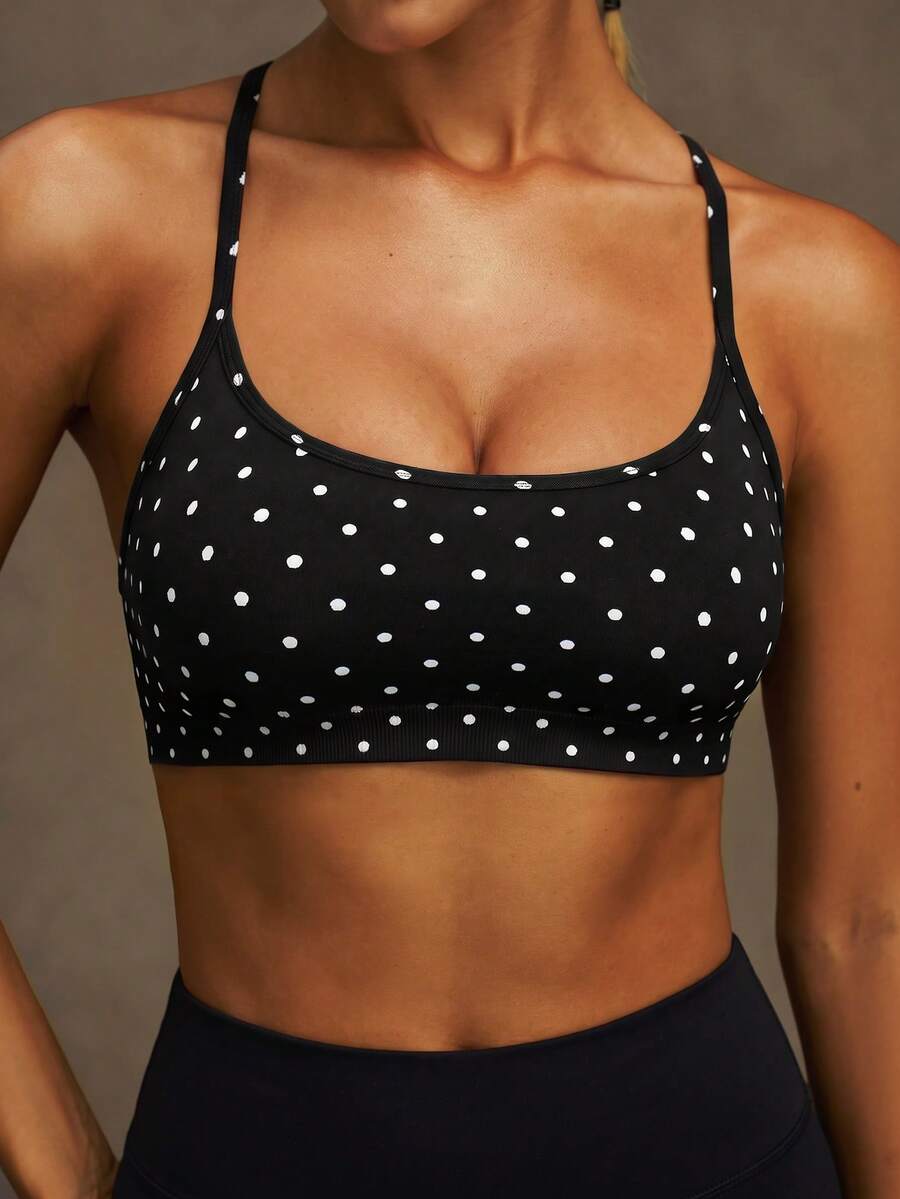 VVX Women Criss Cross Sports Bra Removable Pads Camisole Hollow Out Backless Sexy Seamless Ribbed Workout Gym Yoga Tank Tops