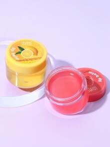 Máscara Noturna Labial de Mel de Frutas USHAS, 6 Sabores, Bálsamo Labial Hidratante e Reparador, Esfoliante Noturno para Lábios Secos e Rachados, Tratamento Labial Leve e Não Pegajoso - #05 Uva - Visão 7