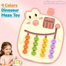 16pcs Dinosaur Maze Game, Color Matching And Classification Cognitive ...