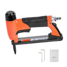 Pneumatic Staple Gun, 22 Gauge Long-Nose Upholstery Stapler For 71 Series Fine Wire Staples 3/8-Inch Crown 1/4"-5/8" Length, Max 180PCS Loading Air Staple Gun For Upholstering, Woodworking, DIY - 22GA, 71 Series, 3/8 Inch, Single Shot + Long Nose - View 8