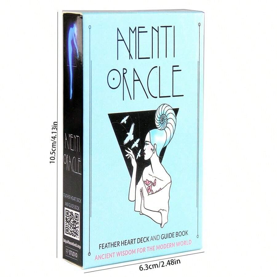 Amenti Oracle Tarot Deck Kartu Tarot Permainan Hiburan untuk Pesta Keluarga Permainan Papan Kartu Oracle Hadiah - Biru - View 1