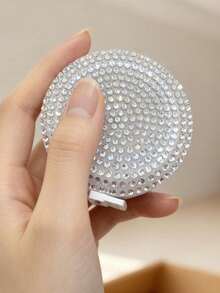 Sparkly Rhinestone Tape Measure, Mini Portable Tape Measure, Retractable Tape Measure, Portable Mini Measuring Tool, Gift For Sewing Enthusiasts And Crafters - Multicolor - View 5