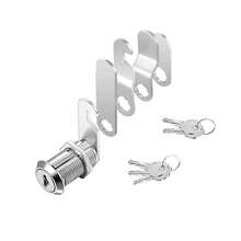 Multi-Lock Plate Universal Mailbox Lock, Fits Mailbox, Wardrobe, Storage Cabinet, Hardware Anti-Theft Lock, Easy Installation, Sturdy And Durable Replacement Lock Accessories, Tongue Lock, Toolbox Lock Set - Multiple Styles - View 24