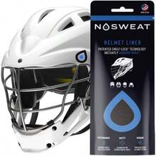 No Sweat Baseball Hat & Batting Helmet Liner - Absorbs Dripping Sweat/Moisture Wicking Sweatband Prevent Sweat Stains/Ultimate Hat Saver - (Official, Pro, Softball) - Multicolor - Ver 3