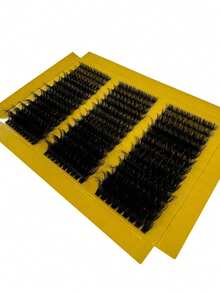 377pcs D-Curl Flare False Eyelashes Set,10D60D/80D/100D,8-16mm, DIY Individual Lashes, Russian Fluffy Effect, Suitable For Stage Makeup, Daily Makeup, Cosplay, Full Makeup And Daily Wear, Portable And Easy To Use.Eyelash Clusters,Individual Eyelashes - DD - View 6