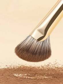 8/5/2/1pc Champagne Gold Eyeshadow Brush Set, Soft Makeup Brushes, Eye Makeup Brushes, Beginner Nose Contour Blending Brush, Fine Eyeliner Brush, Pointed Eyebrow Brush, Makeup Tool Set - Gold - View 3