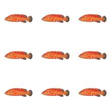 Leopard Coral Grouper Enamel Pin Fashion Decorative Badge Ornaments Lapel Bag Badges Gifts - Multicolor - View 13