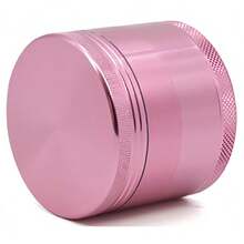 1件金屬研磨器，草藥研磨器，合金材質，4層結構，適用於草藥和香料的手動研磨。生活工具。迷你研磨器。手動研磨器 - 彩色 - 查看 10