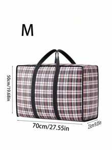 Extra Large Thick Moving Bag With Zipper, Portable And Foldable, Unisex, Large Capacity Seasonal Clothing Storage Bag, Suitable For Work, Home Moving, Christmas Tree Storage, Travel, Business Trips, Back To School, Vacation And Other Occasions, Essential Packing Accessory,Bedroom Room Decor,Back To School - Multicolor - View 12