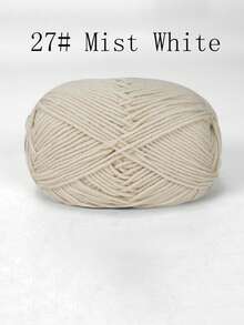 4-Ply Milk Cotton Yarn For Crocheted Blanket, Clothes, Handbag, Slippers, Various Color Combinations, 50g Per Piece, Autumn And Winter Crocheted Scarves, Hats, Sweaters, Etc. DIY Gifts, Suitable For Beginners - Multicolor - View 57