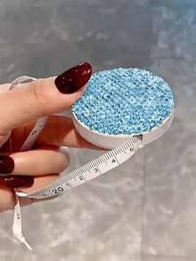 Sparkly Rhinestone Tape Measure, Mini Portable Tape Measure, Retractable Tape Measure, Portable Mini Measuring Tool, Gift For Sewing Enthusiasts And Crafters - Multicolor - View 10