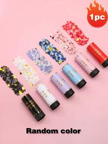 Multi-Style Colorful Confetti Poppers - Wedding Fireworks, Birthday Party Handheld Small Firecracker Spray Tool, Christmas Colorful Confetti Poppers, Lunar New Year Supplies, Valentine's Day Gift, Essential For Holiday Party Atmosphere - A - View 13