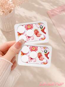 1pc Hibiscus & Strawberry Pattern Camera Lens Protector, Compatible With IPhone 17Pro/17 Pro Max; Made Of Tempered Glass, Full Coverage Design, High Definition & Clear, Anti-Scratch & Anti-Fingerprint, Compatible With Phone Cases, Easy To Install. - Clear - View 8