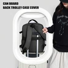 myco bags Wizz Air 機艙尺寸 40x30x20 cm 可轉換手提行李/登機包/短途旅行背包，可輕鬆放入座椅下方，便攜式 TSA 合規旅行/滾輪/機艙背包，適用於飛機/學校背包 - 彩色 - 查看 5