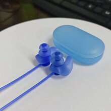 Lanyard Swimming Earplugs 3-Layer Waterproof Silicone Earplugs Can Be Hung Around Neck To Prevent Earplugs From Getting Lost Or Dropping Suitable For Swimming Rafting Water Park Bathing Ear Protection Against Water Entry - 彩色 - 查看 14