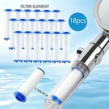 Tatukiko 18 cái lõi lọc vòi sen, lõi lọc thay thế vòi sen ion 3.35 inch, lõi lọc nước cho vòi sen cầm tay - Lõi lọc 8cm - Xem 8