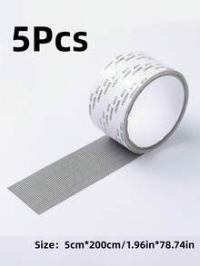 1/3/5Pcs Single Roll Window Mosquito Patch, Self-Adhesive Mesh Patch Set, Fiberglass Door And Window Cover, Repair Holes And Tears, Mosquito-Proof, Home And Office Use, Length 2.5m/98.4in - Multicolor - View 17