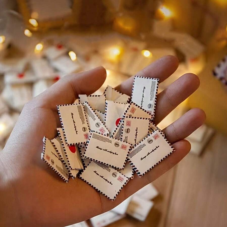Mini Love Letters For Boyfriend And Girlfriend, Creative Gift DIY Handwritten Confession Love Letters, Small Envelopes And Notes, Proposal Messages, Small Envelopes And Surprises - Mini Love Letter - View 1