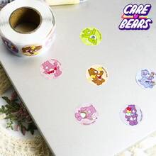 CARE BEARS 500pcs/Roll Cute Cartoon Bear Pattern Sticker Set, Suitable For DIY Scrapbook, Photo Album, Reward Stickers, Guitar, Phone, Computer, Skateboard, Luggage, Etc., Multiple Colors Available, Suitable For Teenagers And Adults Birthday, Graduation Gifts - Multicolor - View 5
