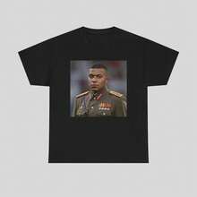 T-Shirt With The Print "Mbappe Dictator" / T-Shirt With A Photo From A Retro Official UVYL - Black - View 2