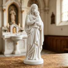 Glow-In-The-Dark Holy Infant Statue, Finely Textured Small Figurine, Suitable For Home, Church, Prayer Altar Catholic Religious Decor And Christian Gifts - 1 Pc - View 7