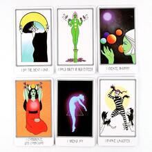 Amenti Oracle Tarot Deck Kartu Tarot Permainan Hiburan untuk Pesta Keluarga Permainan Papan Kartu Oracle Hadiah - Biru - View 3