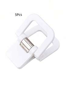 5/10 piezas Mini Clips Multifunción, Diseño de Pie y Colgante, Clips Antideslizantes para Pantalones, Clips Ajustables para Encuadernación de Papel, Adecuados para Ropa y Oficina - acortar - Ver 15