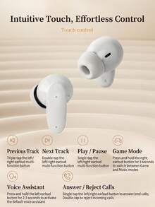 HP H10I Wireless Sports Earbuds | 30-Hour Long Battery Life, Clear Voice Calls, TWS Stereo, Compatible With IPhone And Android, Comfortable For All Ages, Suitable For Running, Sports, Listening To Music, Great Gift Choice, Printed Design. - View 8
