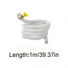 1pc Air Conditioner Drain Hose, Semi-Automatic Washing Machine Inlet Hose, Garden Watering Hose With Clamp - Drain Pipe - View 11