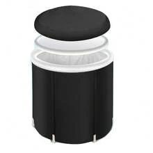 Large Portable Ice Bath Tub For Cold Water Therapy – Foldable Plunge Pool With Lid, Quick-Setup Recovery Tub For Home Or Outdoor Use, Durable PVC Construction, Easy Drain Plug, Compact Storage Design - Portable Ice Bath Tub - View 3