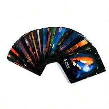 1 buah Kartu Tarot Oracle Witching Hour untuk Ramalan, Permainan Pesta, dan Pertemuan - Hitam - View 5