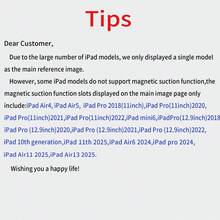 Casing Pelindung Tablet Warna Pink Murni, Casing Lipat 3 Cerdas Anti Jatuh Ultra Tipis dengan Stand, Fitur Bangun/Tidur Otomatis, Kompatibel dengan Apple Generasi ke-9/10, Hadiah Musim Semi, Hadiah Ulang Tahun - Berwarna merah muda - View 10