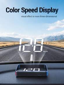 XF.Meraki Car Head-Up Display, Car Screen Projector, Windshield Speed Projection HUD With Speedometer, Auto Light Sensing, MPH Speed Unit Display, Suitable For All Car Models, Car Accessories - Heads-up Display - View 4