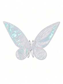 1 buah Sayap Jangkrik Peri Pelangi, Sayap Kupu-kupu untuk Cosplay, Sayap Jangkrik, Aksesori Kostum Cosplay Pesta Halloween Natal untuk Wanita, Cosplay Peri - MultiWarna - View 9