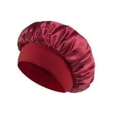 Awegeo 1Pc Women's Fashionable Bonnets, Comfortable Sleeping Hats, Suitable For Curly Hair And Straight Hair, Home Casual Hats - Multicolor - View 13