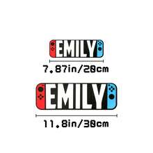 [Custom] Personalized Switch Style Game Controller Name Plate, Room Sign, Custom Wooden Game Room Plaque, Bedroom Wall Decor, Customizable Gamer Gift Plaque, Handmade Custom Plaque - Multicolor - View 5