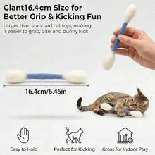 Large Catnip Tea Stick, Catnip Toy, Cat Sniffing Stick, Teeth Cleaning And Chewing Toy, Self-Entertainment Toy, Interactive Cat Supplies, Halloween, Christmas And Cat Teeth Cleaning Aid - Multicolor - View 3