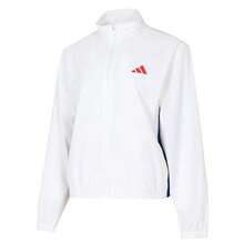 Adidas Women's Windbreaker Running Jacket, White - White - View 9