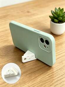 1pc Cheese Phone Stand, Cheese Keychain, Creative Desktop Decor, Suitable For Living Room, Kitchen, Bedroom, Office Workers, Desktop Ornament, Home Storage, Home Accessories, College Dorm Essential, Back To School, Halloween, Christmas Gift Essential - Multiple Styles - View 6