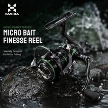 HASIDA VERDANT Ultra-Light Fishing Reel 138g Micro Spool Reel Suitable For BFS Lure Fishing Small Bait Fine Line - Black - View 1