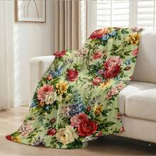 1PC Flannel Blanket, Summer Blanket, Bed Blanket , Blankets For Camping, Blanket For Beach, Throw Blanket, Multi-Use Blanket Soft , Cooling Blanket - Style Z - View 26
