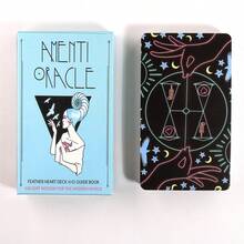 Amenti Oracle Tarot Deck Kartu Tarot Permainan Hiburan untuk Pesta Keluarga Permainan Papan Kartu Oracle Hadiah - Biru - View 4
