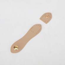 1pc Handmade Button Wallet Clasp Buckle, Solid Color Fashion Leather Bag Buckle, Card Holder Buckle, DIY Handbag Accessory - A - View 14
