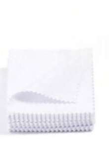 50pcs Jewelry Gold Silver Cleaning Cloth, Silver Polishing Cloth, Gold Platinum Small Polishing Cloth - 1 Pack - View 3