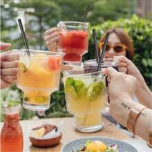 10/20/50/99/200pcs Black Disposable Coffee/Beverage Stirrers, Can Be Used As Coffee Straws Or Stirrers, Disposable Beverage Straws, Pointed Tip, Black, For Milk Tea, Bubble Tea, Soy Milk, Juice, Supplies, Beverage/Bar Juice/Coffee Straws, Suitable For Iced Coffee, Smoothies, Milkshakes And Any Cold Drinks, Suitable For Wedding Events, Parties, Picnic Supplies, Back To School Supplies, Halloween - Black - View 3