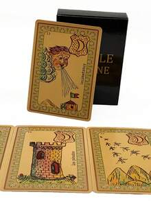 1 BoxBelen Oracle Cards 53 Cartas, Classic French Divination Deck From ...