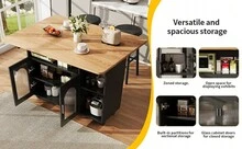 Mobile Storage Islands - Black - View 5